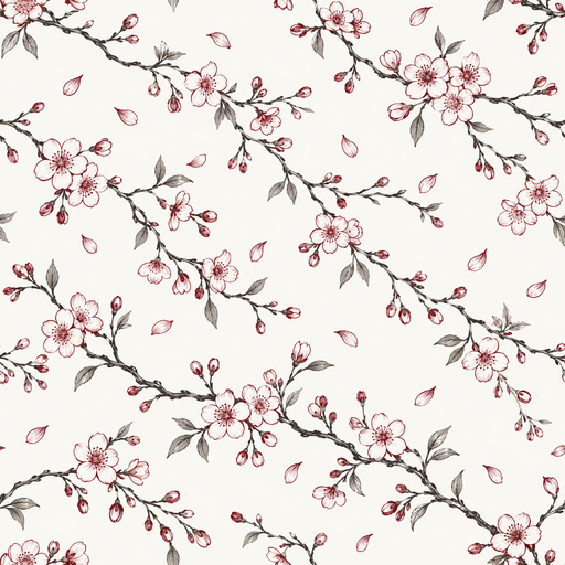 Cherry Blossom profile background